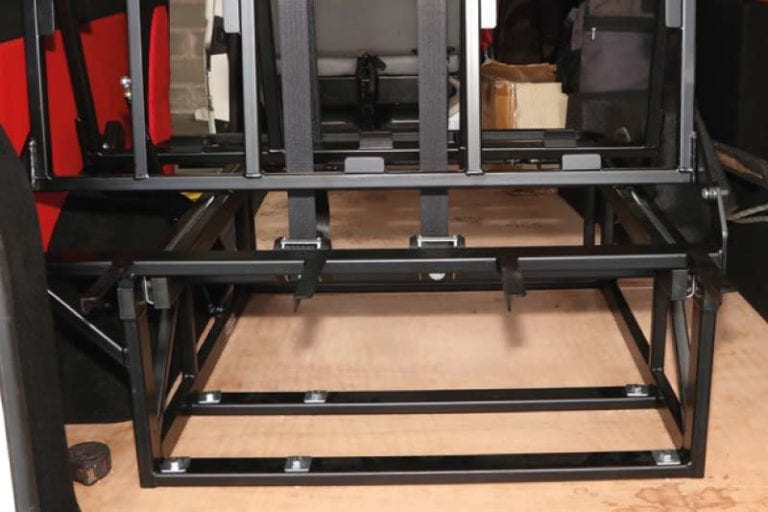 Self Installation Rock N Roll Bed VW Rusty Lee